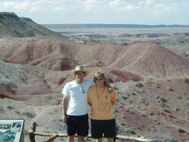 Tyler Hawes and John Hovell.  Or John Jovell as he was known on this trip.